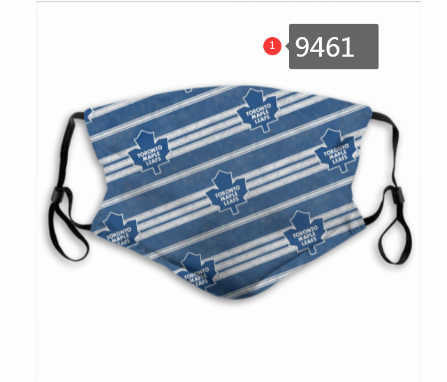 New 2020 NHL Toronto Maple Leafs  #24 Dust mask with filter->nhl dust mask->Sports Accessory